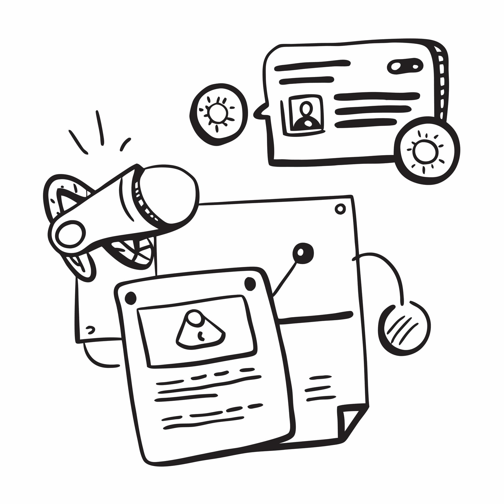 Social Media Management Interface